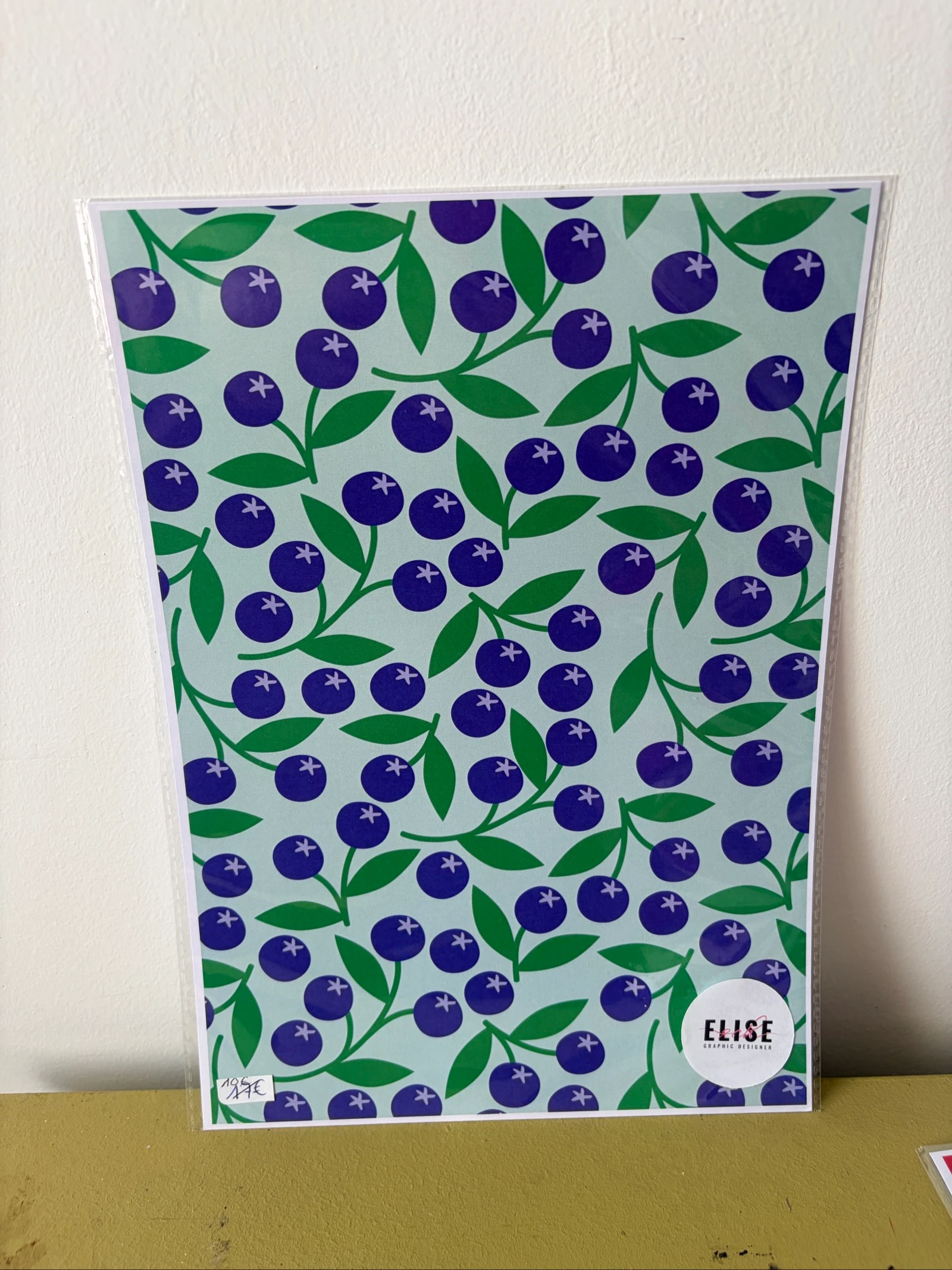 Affiche « Myrtilles » – Format A4 🫐🌿